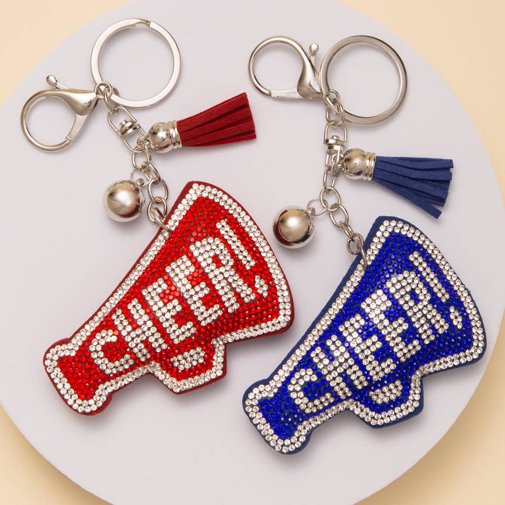 We Got Team Spirit Cheer Keychain - BLUE