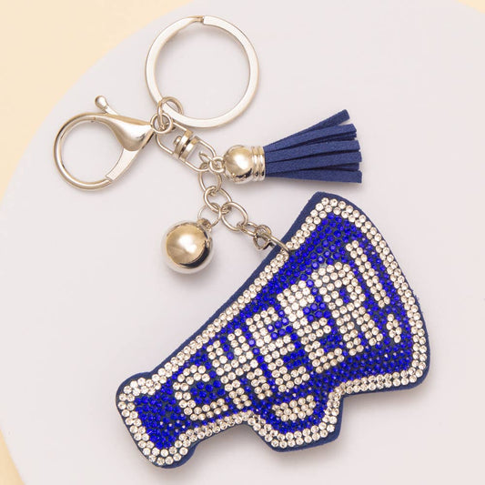 We Got Team Spirit Cheer Keychain - BLUE
