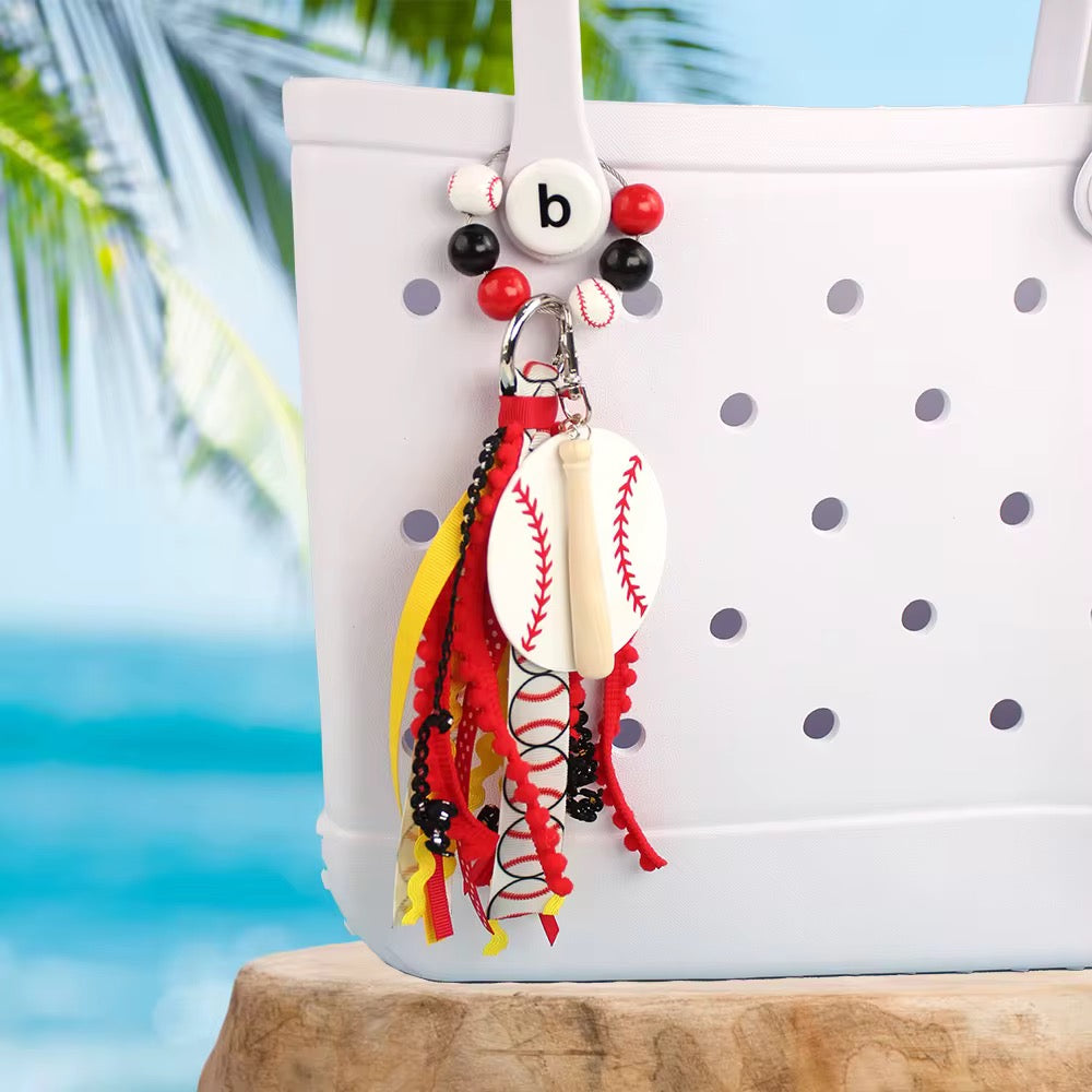 The Clutch Hit Baseball Bag Charm