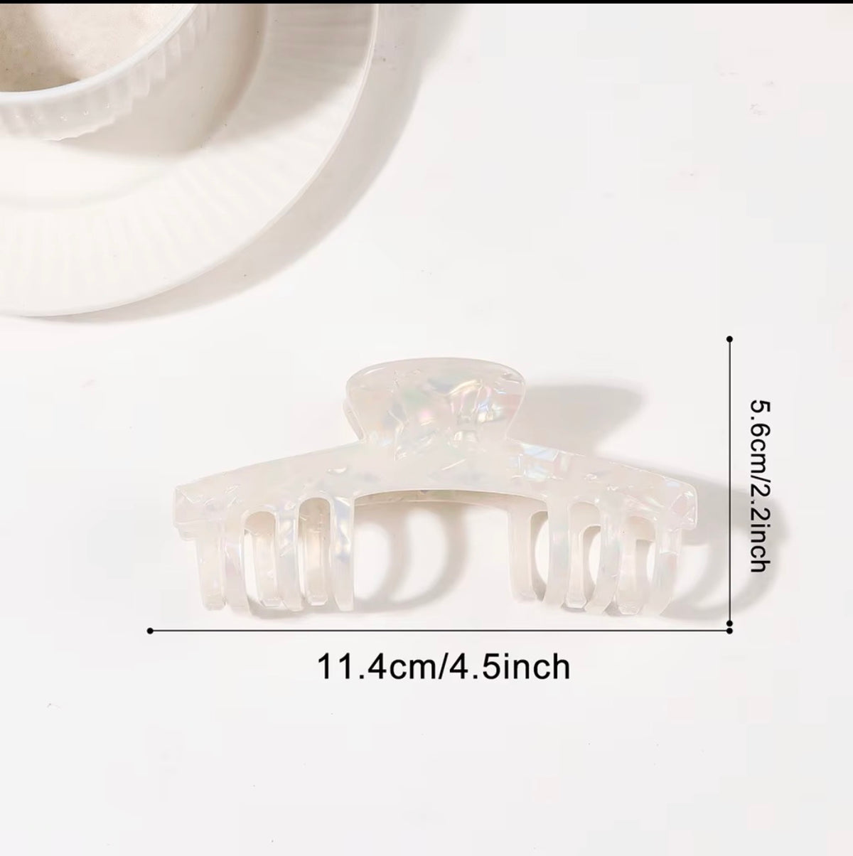 Hat Hair Claw Clip