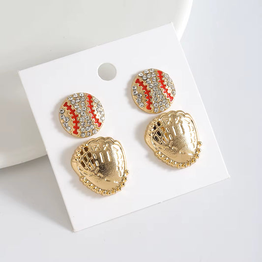 Double Play Bling Earrings