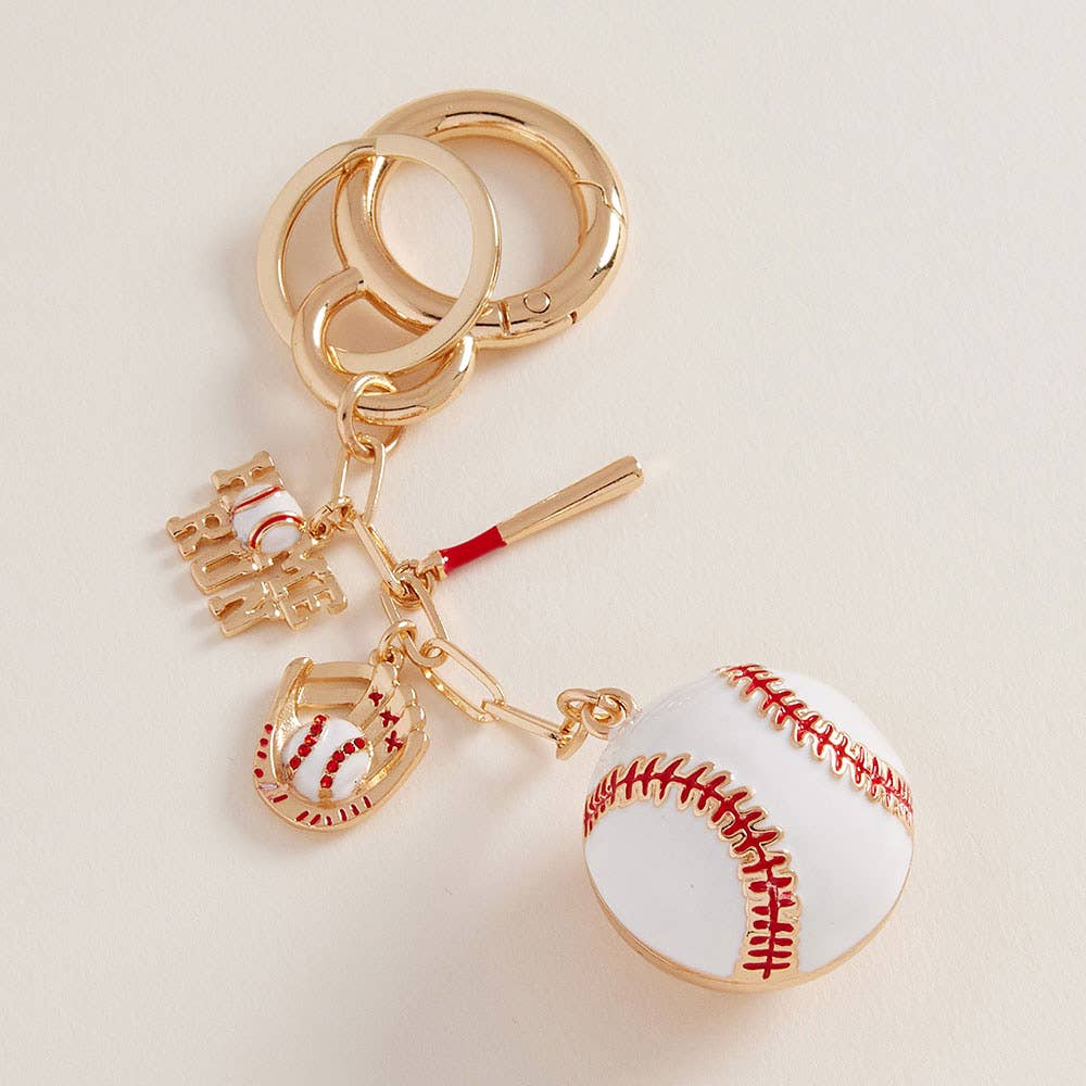 Golden Glove Glam Keychain
