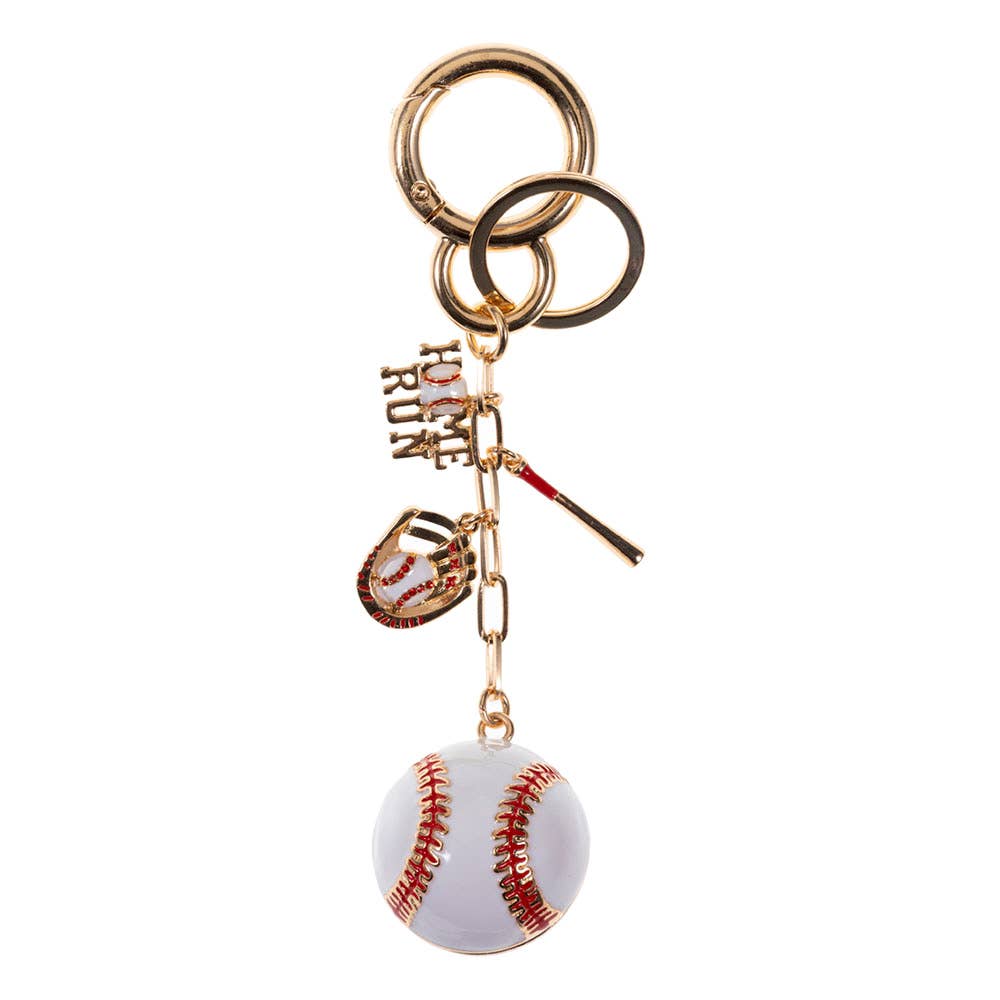 Golden Glove Glam Keychain
