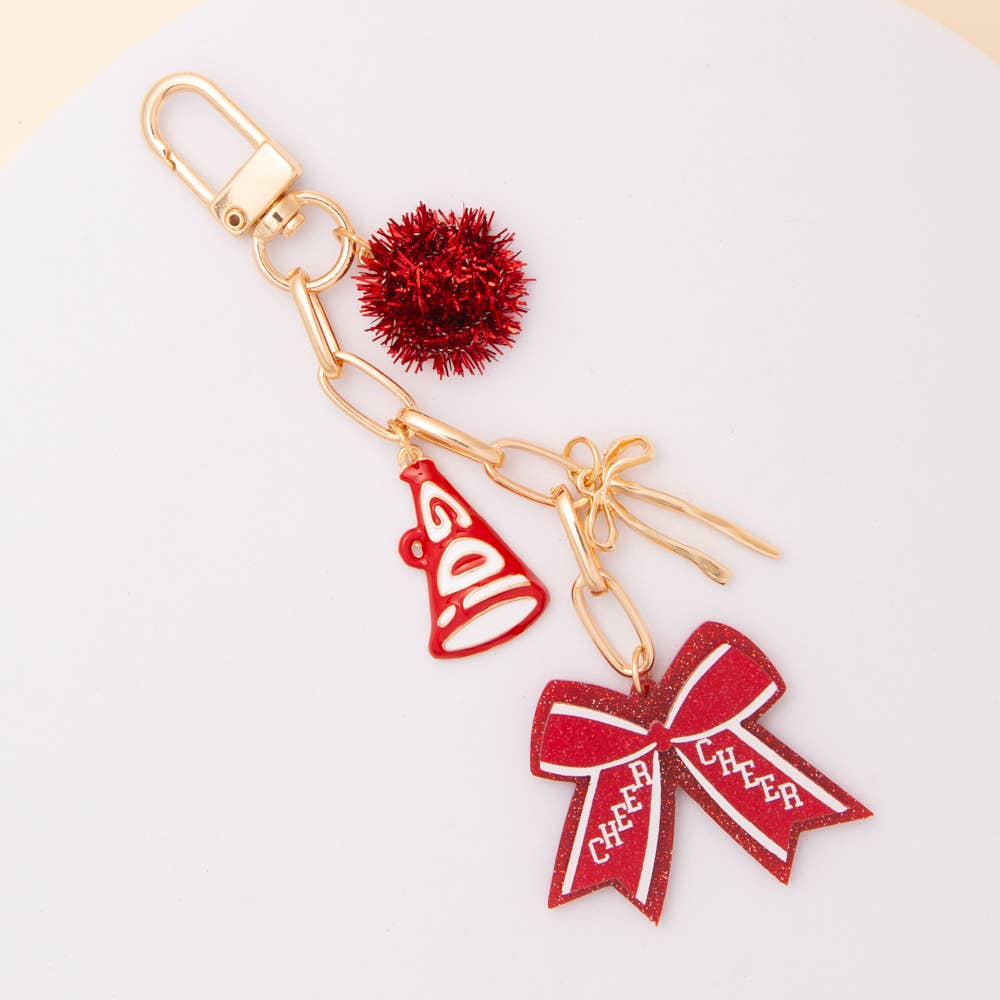 Loud and Proud Key Chain: Red