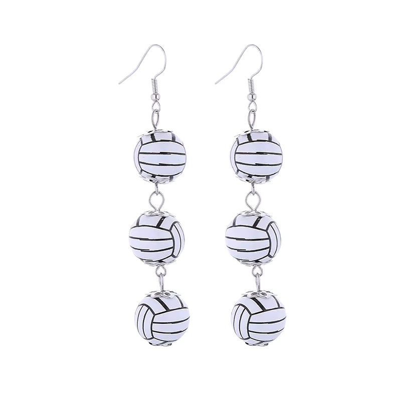 Volleyball Dangle Earrings